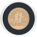 1984-W OLYMPIC GOLD COMMEMORATIVE PROOF $10.