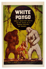 "WHITE PONGO" MOVIE POSTER.