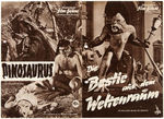 GERMAN PROMOTIONAL HORROR FILM PROGRAM LOT INCLUDING "FRANKENSTEIN" & OTHERS.