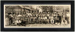 RARE "LONE RANGER CAMP 1936" FRAMED PANORAMIC PHOTO.