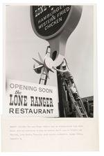 "THE LONE RANGER RESTAURANT" LOT.