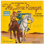 "THE LONE RANGER" DECCA 78RPM RECORDS 9-PIECE SET.