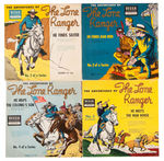 "THE LONE RANGER" DECCA 78RPM RECORDS 9-PIECE SET.