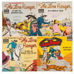 "THE LONE RANGER" DECCA 78RPM RECORDS 9-PIECE SET.