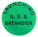 "U.S.S. GRENADIER LAUNCHING " BUTTON.