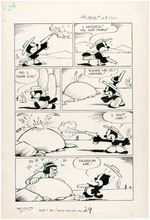 OTTO MESSMER “FELIX THE CAT” SELF CONTAINED SIGHT GAG ORIGINAL COMIC ART.