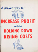 “HOSTESS AUTOMATIC PROFITS” SALESMAN’S PROMO BOOK WITH HOWDY DOODY.