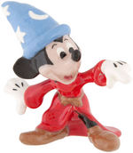 FANTASIA HAGEN-RENAKER FIGURINES FROM SORCERER'S APPRENTICE INCLUDING MICKEY MOUSE & BROOMS.