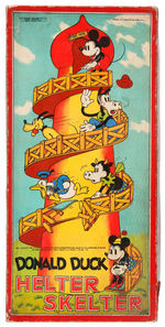 "DONALD DUCK HELTER SKELTER" ENGLISH GAME.