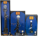 "THE NIGHTMARE BEFORE CHRISTMAS" DESK LAMP LOT OF FOUR.