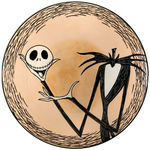 "THE NIGHTMARE BEFORE CHRISTMAS - JACK SKELLINGTON" LIMITED EDITION CERAMIC CHARGER.