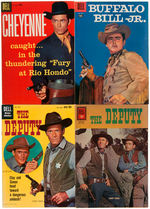 DELL FOUR COLOR COMICS WESTERN LOT.