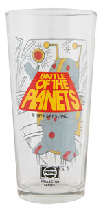 "BATTLE OF THE PLANETS - 7 ZARK 7" PROTOTYPE PEPSI DRINKING GLASS.