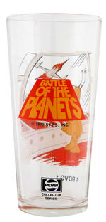 "BATTLE OF THE PLANETS - 1 ROVO 1" PROTOTYPE PEPSI DRINKING GLASS (NAME ERROR VARIANT).