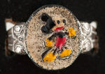 "INGERSOLL" MICKEY MOUSE & DONALD DUCK RING DISPLAY.