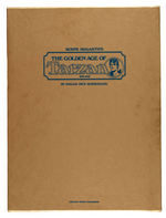 "BURNE HOGARTH'S THE GOLDEN AGE OF TARZAN 1939-1942" SIGNED LIMITED EDITION HARDCOVER AND PRINT.