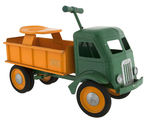 "KEYSTONE 'RIDE 'EM' DUMP TRUCK" RIDING TOY.