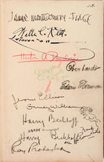 “DUTCH TREAT CLUB 1943” LIMITED EDITION YEAR BOOK WITH 13 AUTOGRAPHS.