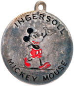 “INGERSOLL MICKEY MOUSE” ENGLISH VERSION POCKET WATCH RARE FOB.