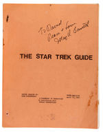 MAJEL BARRETT SIGNED "THE STAR TREK GUIDE."