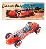 "BATTERY OPERATED CHAMPION RACER 301."