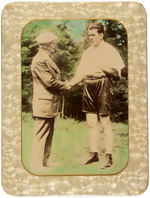 JACK DEMPSEY & GENE TUNNEY PLAQUE PAIR.