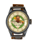 "OFFICIAL BABE RUTH WRIST WATCH/SPORTS WATCH OF CHAMPIONS" WITH ORIGINAL CASE.