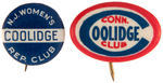 COOLIDGE GROUP OF SEVEN BUTTONS.