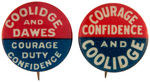 COOLIDGE GROUP OF SEVEN BUTTONS.