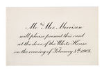 ROOSEVELT OFFICIAL “INAUGURAL SOUVENIR 1905” PLUS 4 WHITE HOUSE INVITATIONS FROM T.R. AND TAFT.