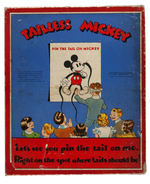 "TAILESS MICKEY - PIN THE TAIL ON MICKEY" MOUSE BOXED GAME.