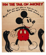 "TAILESS MICKEY - PIN THE TAIL ON MICKEY" MOUSE BOXED GAME.