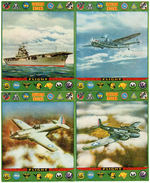 WORLD WAR II "COMBAT PICTURE PUZZLES/COMBAT PLANE PUZZLES" BOXED PAIR.