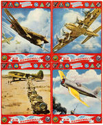 WORLD WAR II "COMBAT PICTURE PUZZLES/COMBAT PLANE PUZZLES" BOXED PAIR.