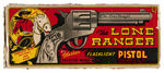 "THE LONE RANGER FLASHLIGHT PISTOL" BOXED MARX GUN.