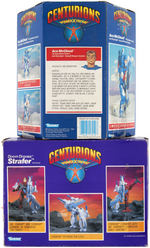 "CENTURIONS" BOXED ACTION FIGURE & VEHICLE.