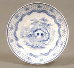 HARRISON 1840 COLUMBIAN STAR PATTERN CHILDS CUP AND SAUCER.