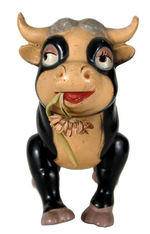 FERDINAND THE BULL COMPOSITION DOLL BY KNICKERBOCKER.