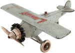 HUBLEY CAST-IRON "LINDY" CHARLES LINDBERGH-INSPIRED PLANE.