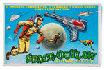 "SPACE OUTLAW ATOMIC PISTOL" BOXED GUN.