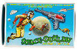 "SPACE OUTLAW ATOMIC PISTOL" BOXED GUN.