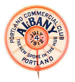 PORTLAND JULY 4, 1912 SPOKED WHEEL PROMO.