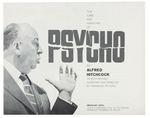 "PSYCHO" PRESSBOOK.