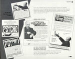 "PSYCHO" PRESSBOOK.