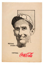 CUBAN COCA-COLA BASEBALL THEME ORIGINAL ART LOT OF 5.