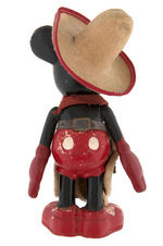 MICKEY MOUSE KNICKERBOCKER COMPOSITION COWBOY DOLL.