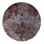 RARE ANTI-BRYAN SIMULATED COIN MADE OF STEEL WITH "FREE HELL 1896" TEXT.