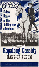 “HOPALONG CASSIDY BOND BREAD” COMPLETE BREAD END LABEL ALBUM #2.