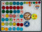 HUGE COLLECTION OF STATE AND COUNTY FAIR BUTTONS.