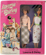 "LAVERNE & SHIRLEY" BOXED MEGO FIGURES SIGNED BY CINDY WILLIAMS.